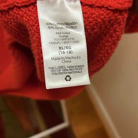 Time True Pull Over Short Sleeve Sweater Size XL Over Size - Picture 6 of 6